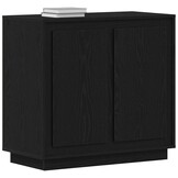 VidaXL Buffetkast Zwart Eiken - 80x34x75 cm met 54% Korting