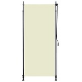 vidaXL Buiten Rolgordijn 100x270 cm Crème - 53% Korting!