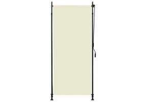 vidaXL Buiten Rolgordijn 100x270 cm Crème - 53% Korting!