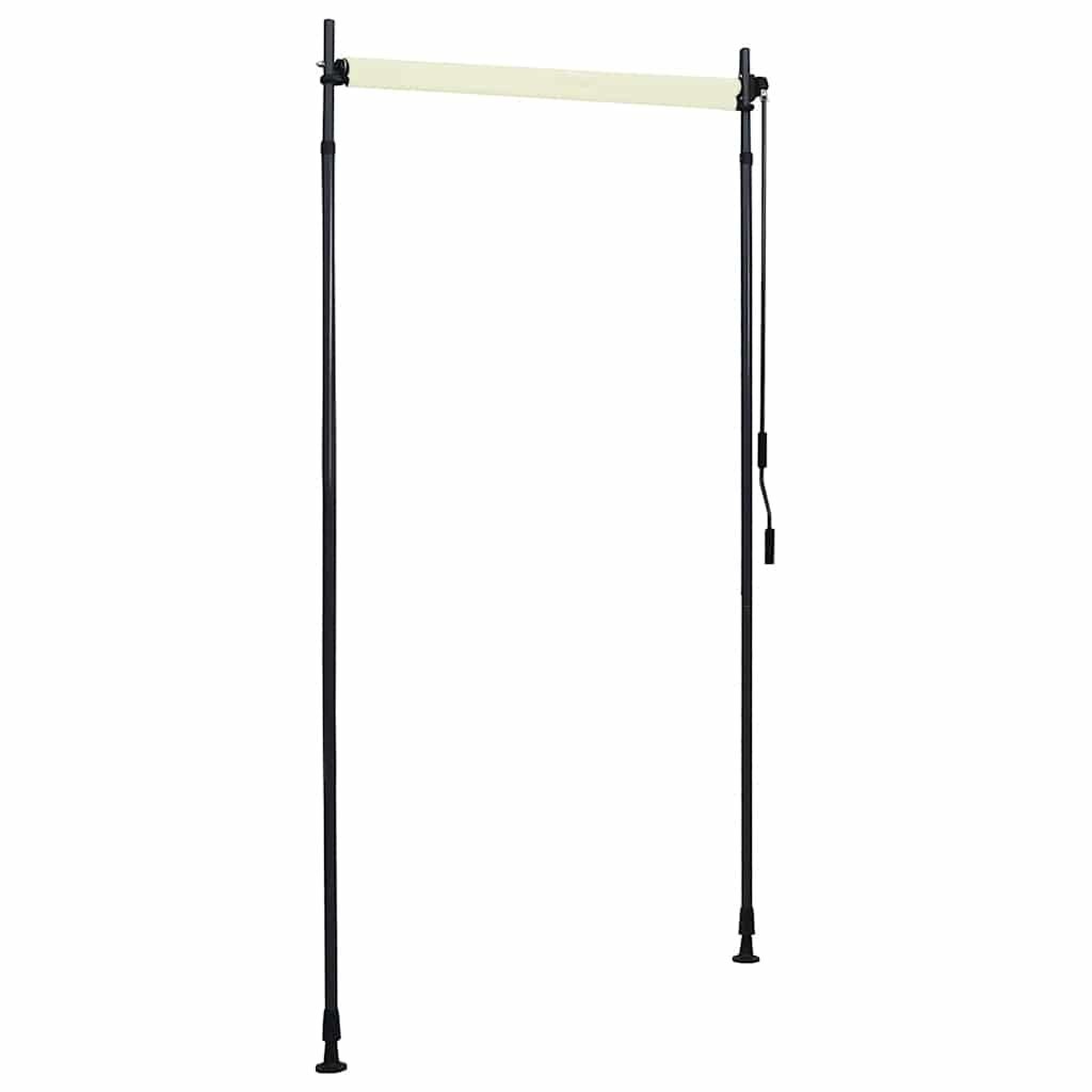vidaXL Buiten Rolgordijn 100x270 cm Crème - 53% Korting!