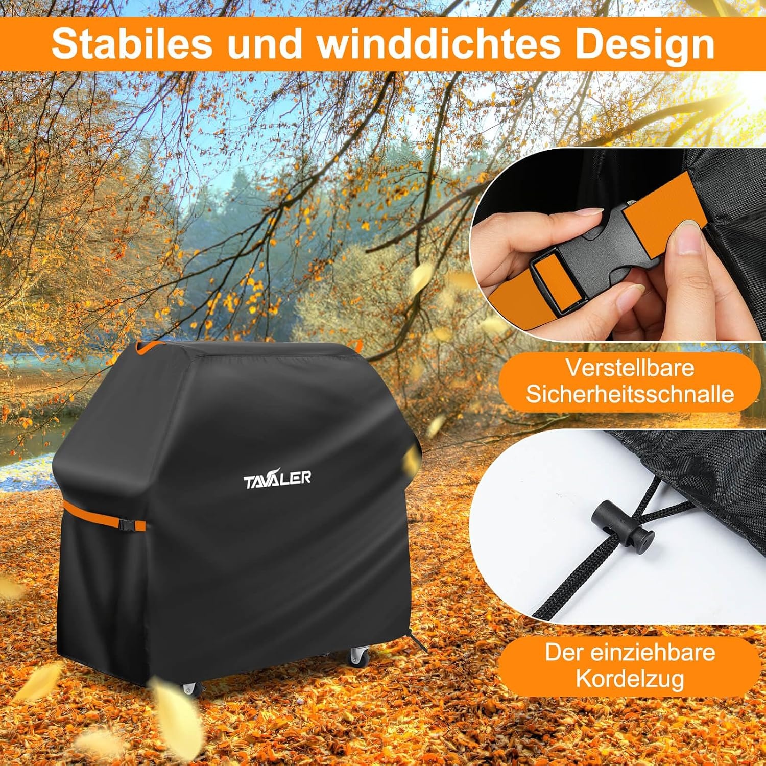 Weerbestendige Barbecuehoes 420D Oxford - 140x65x120cm - 33% Korting