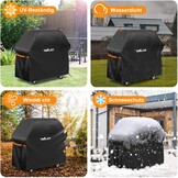 Weerbestendige Barbecuehoes 420D Oxford - 140x65x120cm - 33% Korting