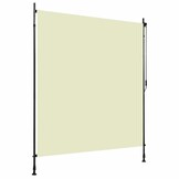 VidaXL Rolgordijn Buiten 200x270 cm Crème - 34% Korting