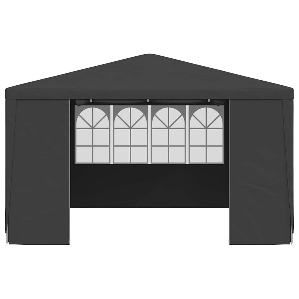 Partytent 4x4m Antraciet met Zijwanden - 34% Korting!