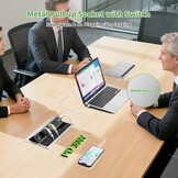Inbouwstopcontact 3-voudig met 2x USB-C PD 30W & 2x USB-A - 29% Korting