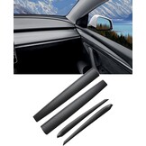 Mat Koolstofvezel Interieur Set voor Tesla Model 3/Y - 34% Korting!