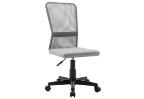 Ergonomische Kantoorstoel Mesh Stof Grijs - 34% Korting!