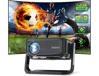 Mini Beamer 1080p HD met 4K Ondersteuning - 34% Korting!