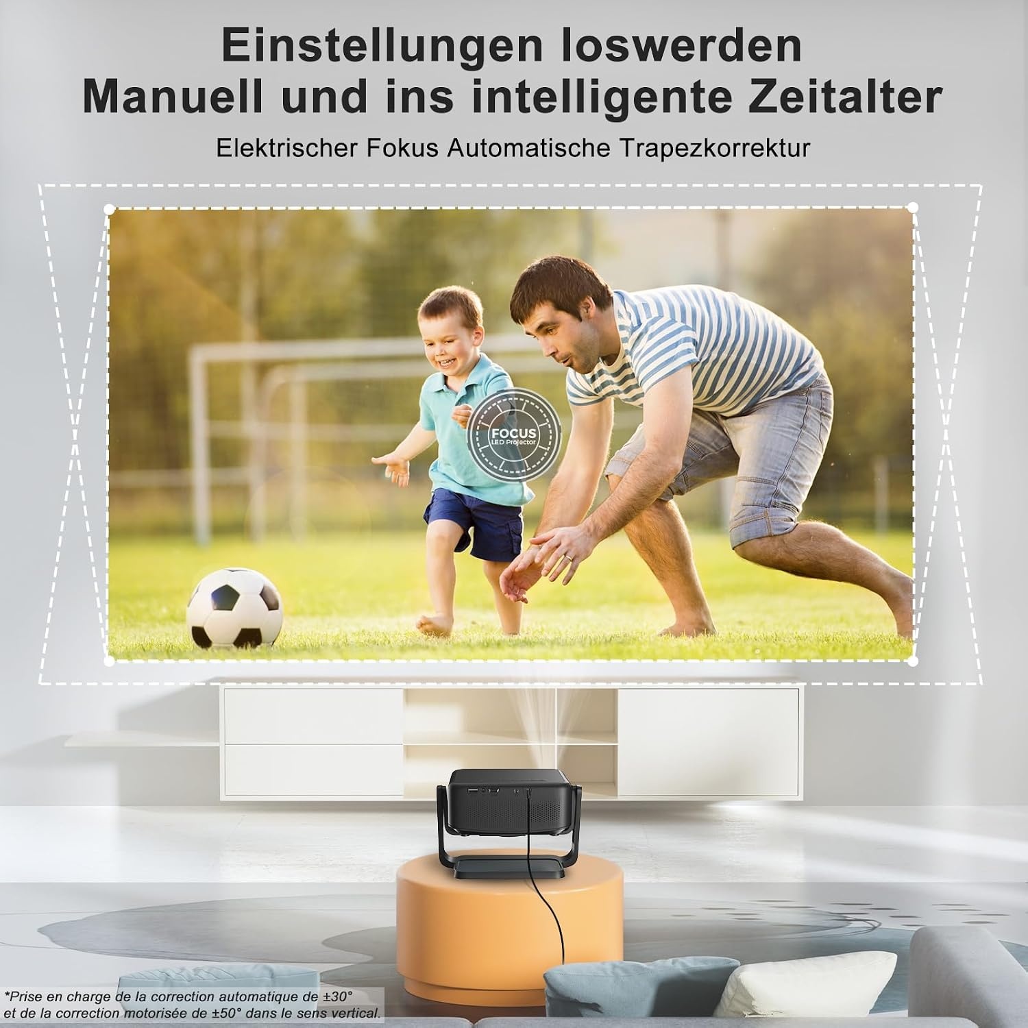Mini Beamer 1080p HD met 4K Ondersteuning - 34% Korting!