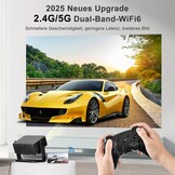 Mini Beamer 1080p HD met 4K Ondersteuning - 34% Korting!