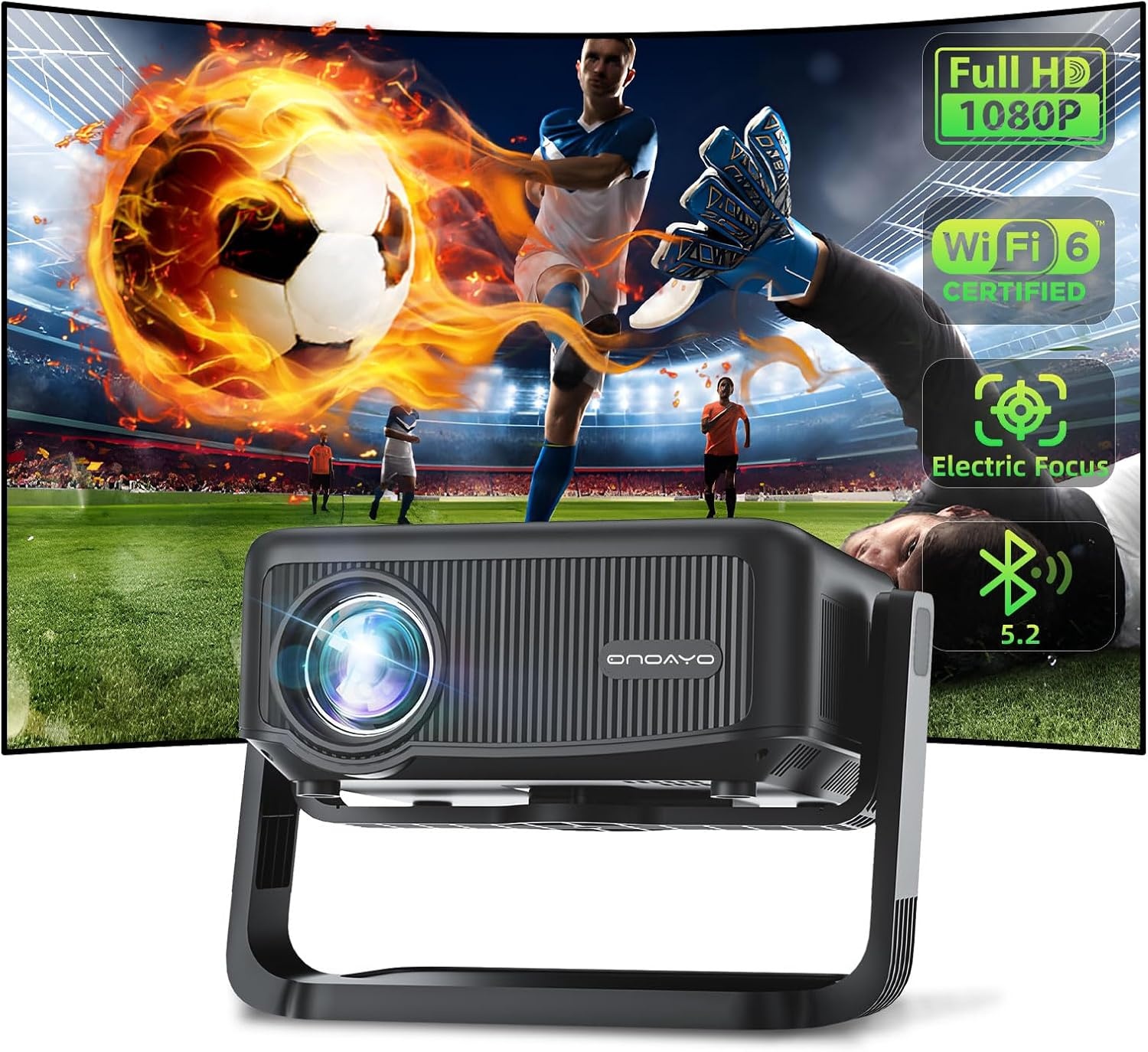 Beamer 25.000 lm 1080p HD (4K ondersteuning) met 34% korting