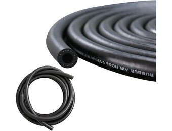 Universele Rubber Brandstofslang Zwart 16mm - 6m | 29% Korting!