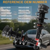 Magnetische Schokdempers Vooras Audi A3/S3/RS3/TT/TTS - 34% Korting