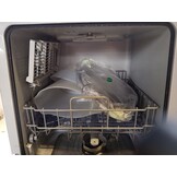 Mini Vaatwasser 3 Couverts - Met/Zonder Wateraansluiting - 55% Korting!