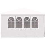 Ruime Witte Partytent met Zijwanden 4x4m - 34% Korting