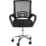 Ergonomische Bureaustoel Zwart Mesh met Zwaaifunctie | 34% Korting