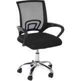 Ergonomische Bureaustoel Zwart Mesh met Zwaaifunctie | 34% Korting