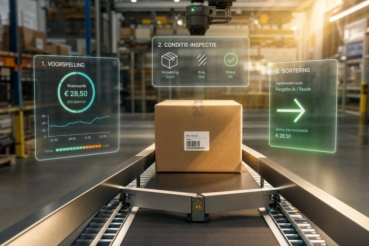 AI en data-analyse in retourlogistiek
