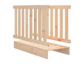 vidaXL Speelbrug 45x107,5x79 cm massief grenenhout