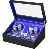 Horlogeopwinder met 4 opwindplaatsen & 6 opslagplaatsen - 63% Korting
