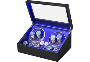 Horlogeopwinder met 4 opwindplaatsen & 6 opslagplaatsen - 63% Korting