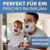 Silencio Tubo buisventilator, 100 mm, extra stil en krachtig, innovatieve buisventilator voor badkamer, keuken en woonkamer, zorgt voor een aangenaam klimaat