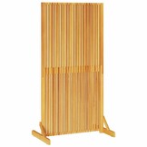 vidaXL Privacyscherm Bruin 79.5 x 50 x 150 cm Massief acaciahout