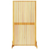 vidaXL Privacyscherm Bruin 79.5 x 50 x 150 cm Massief acaciahout