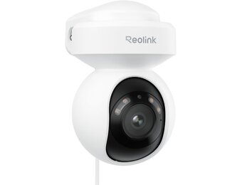 Reolink 4K PTZ-camera met bewegingsdetectie, auto-tracking, dual-band Wi-Fi 6, 355° pan, 50° tilt, tweewegspraak en kleuren-nachtzicht, E1 Outdoor S