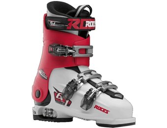 Roces Idea Free 22,5-25,5 kinderskischoen-verstelbaar, diep roze-wit