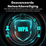 NEWFAST AX5400 WLAN PCIe netwerkkaart met Bluetooth 5.3, WiFi 6E Tri-band PCIe WiFi Adapter 5374Mbps PCI-E WiFi Card ondersteunt Windows 10/11, MU-MIMO, OFDMA, WPA3