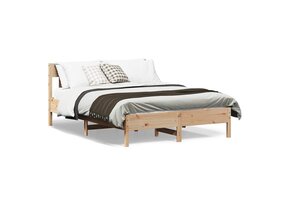 Houten Bedframe Massief Grenenhout 120x200 cm - 35% Korting