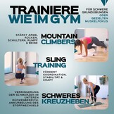 PAKAMA Sporttas 2.0 (set van 10 stuks) met zware weerstandsbanden, bar, trainingsbanden, handvat voor fitness en training - krachttraining en thuisgymnastiekapparatuur voor heren en dames