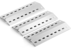 RVS Vlamverdeler Gasbarbecue (3 stuks) - 28% Korting