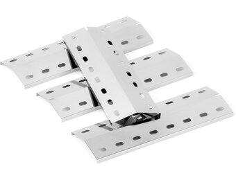 Flavorizer Bars branderafdekking, verwarmingsplaat voor Enders Chicago 3, Enders Boston Pro 3K, Enders Boston 6 Kr Turbo, Tepro 3561, Barbecook Brahma 4.0, roestvrijstalen vlamverdeler, 4 stuks