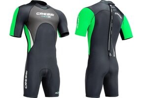 Heren Shorty Wetsuit 2,5mm Neopreen - Ideaal voor Watersport