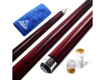 CUESOUL SOOCOO Series 58" 19oz Maple Pool Cue
