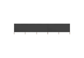Windscherm 5-panelen Antraciet - 600x160cm met 34% Korting