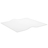 vidaXL Tafelbeschermer 80x80 cm 2 mm PVC transparant