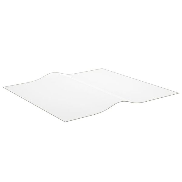 vidaXL Tafelbeschermer 80x80 cm 2 mm PVC transparant