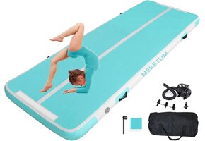 Opblaasbare Gymnastiekmat 2-5m | 10/20cm Dik | 34% Korting