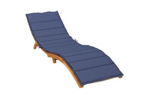 Ligbedkussen Oxford Stof Marineblauw - 34% Korting