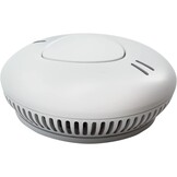 Firexo Standalone Rookmelder - 10 Jaar Batterijduur - Wit - 12,5 x 12,5 x 5 cm