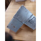 vidaXL Paalverbindingen 4 st Y-vorm 81x81 mm gegalvaniseerd metaal