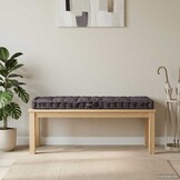 Palletvloerkussen Katoen Antraciet - 33% Korting