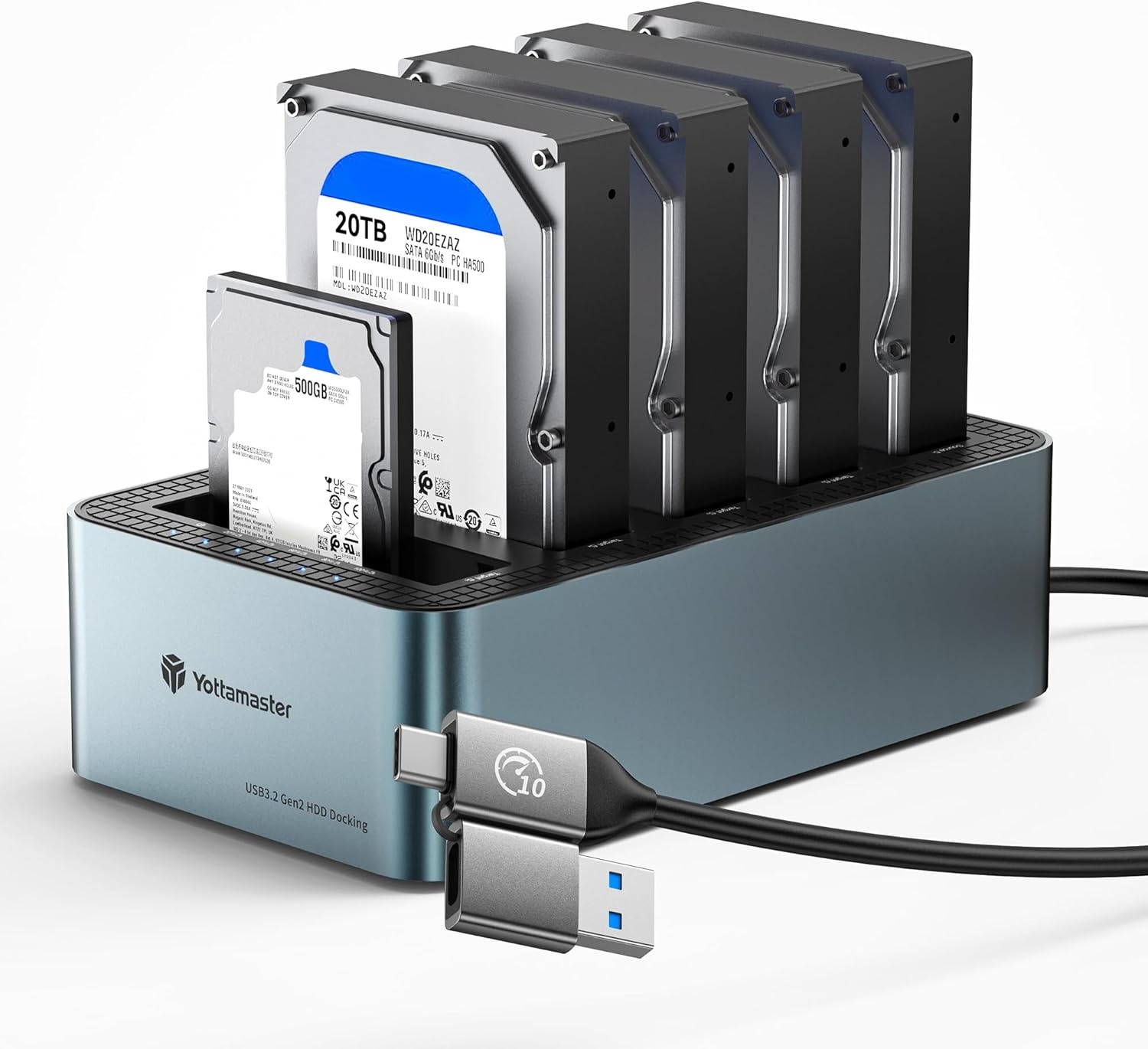 Harde Schijf Docking Station 5 Bay met 29% Korting