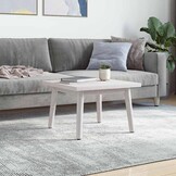 vidaXL Tafelblad vierkant 40x40x2,5 cm massief grenenhout wit
