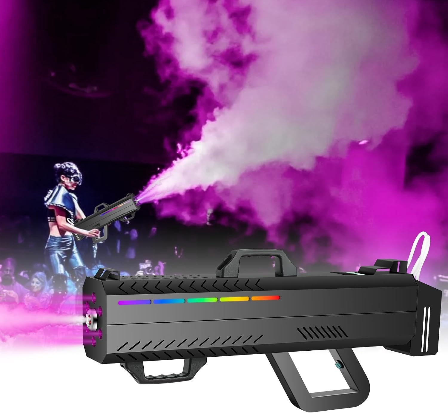 Telbum 1500 W handheld rookmachine rookpistool voor feestjes