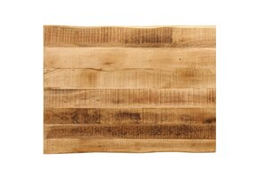 Tafelblad Mangohout Natuurlijke Rand 80x60cm - 34% Korting