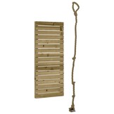vidaXL Klimwand met Touw Grenenhout - 53% Korting!